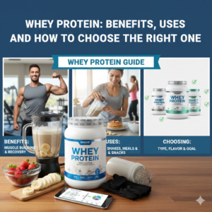 Whey Protein: Benefits, Uses, and How to Choose the Right One